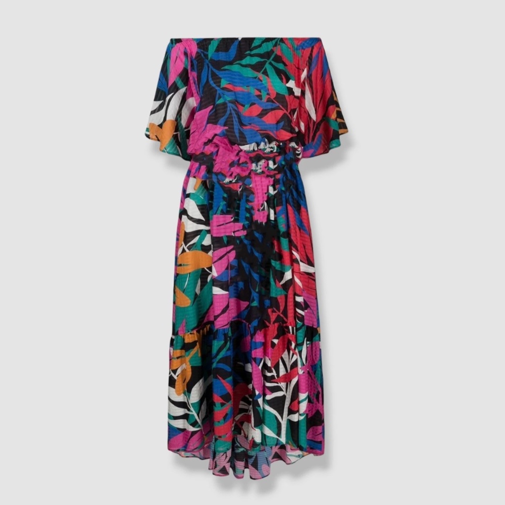 Eres off the shoulder floral dress, S/M